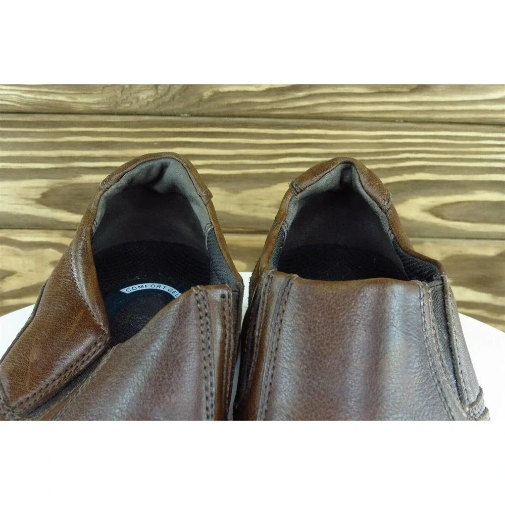 Nunn Bush Shoes Sz 10‎ M Round Toe Brown Loafer Leather Men